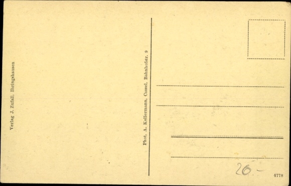 Postcard Ihringshausen Fuldatal Hesse, Veckerhagenerstraße