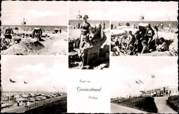 10 alte Ak Ostseebad Wilhelmshaven, diverse Ansichten