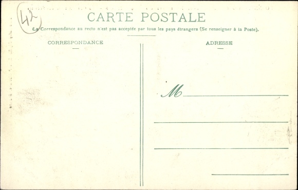 Ak Roanne Loire, Grand Concours Musical International 1908 Gare