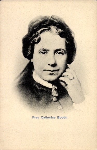 Postcard Mrs. Catherine Booth, Salvation Army