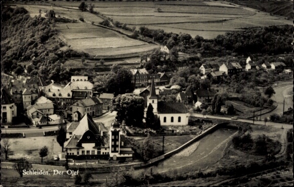 Postcard Schleiden in the Eifel, The Olef