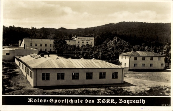 Ak Bayreuth in Oberfranken, Motorsportschule der NSKK