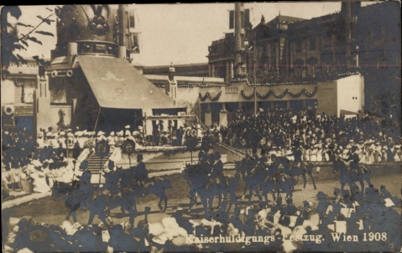 KP Wiedeń 1908, Procesja Hołdu Cesarskiego
