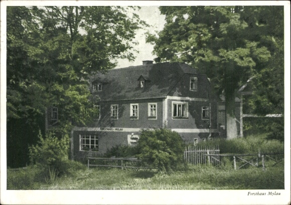 Ak Mylau Reichenbach im Vogtland, Gaststätte und Erholungsheim Forsthaus Mylau
