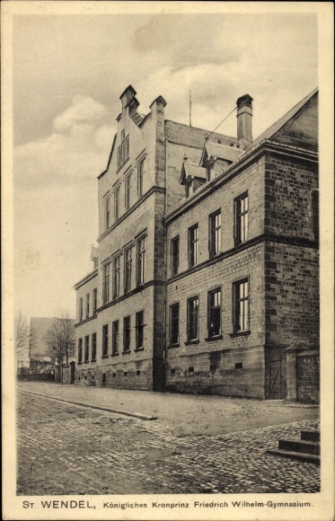 PC Sankt Wendel in Saarland, Royal. Crown Prince Friedrich Wilhelm Gymnasium