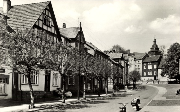 PC Stadtlengsfeld in the Rhön Thuringia, Marktstrasse
