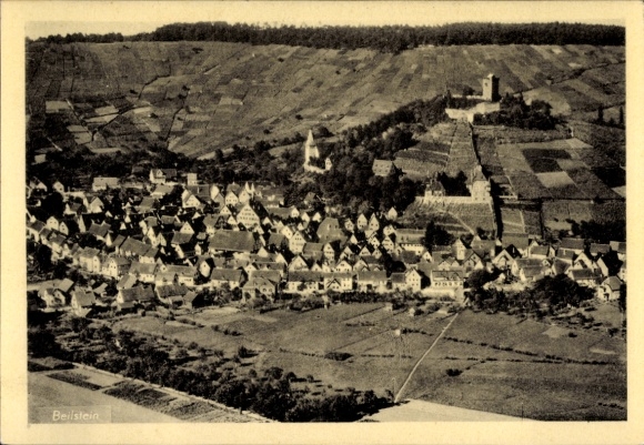 Ak Beilstein in Württemberg, Fliegeraufnahme