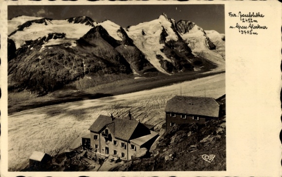 Atrakcja turystyczna Heiligenblut am Großglockner w Karyntii, Glocknerhaus, Franz Josefshöhe