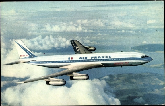 Samolot pasażerski KP French Air France, Boeing 707 Intercontinental, F-BHSB