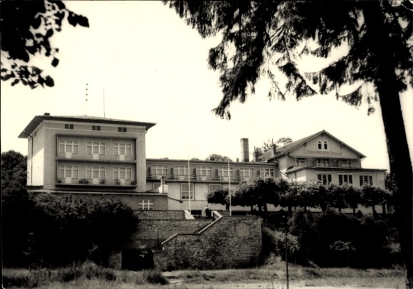 Ak Ferch am Schwielowsee, FDGB Erholungsheim Pierre Samard