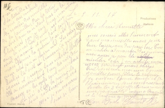 Postcard Thessaloniki Greece, captured German military aircraft, transport through the streets, I.WK