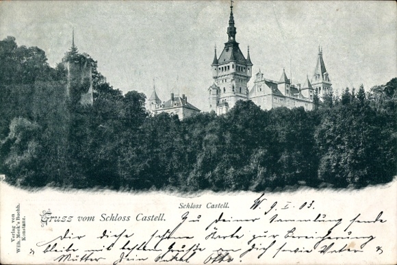 KP Tägerwilen Kanton Turgowia Szwajcaria, Zamek Castell