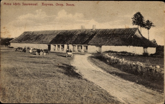 KP Saaremaa Estonia, zagroda, Muzeum Eesti Rahva, Tartus