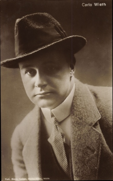 KP Aktor Carlo Wieth, Portret