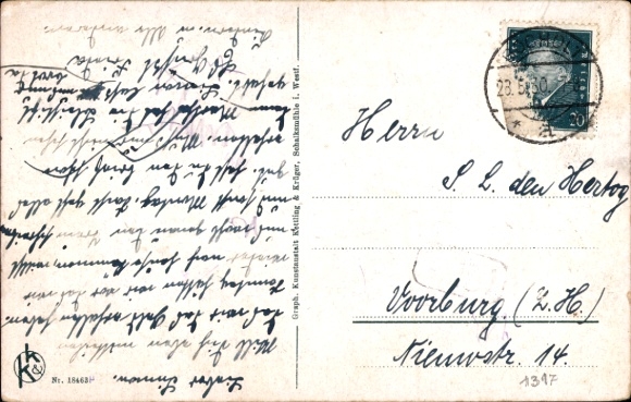 Postcard Bocholt in Münsterland, Schützenhaus