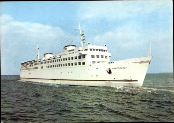 Postcard ferry Warnemünde
