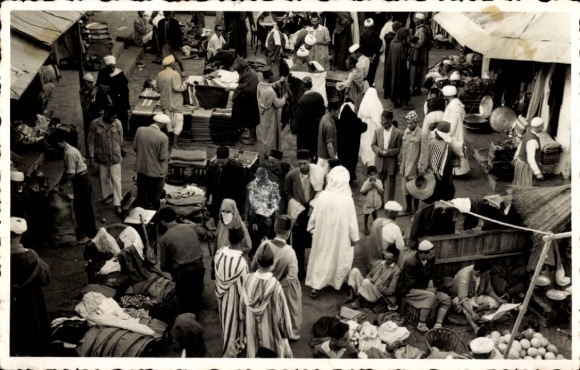 Photo Morocco, street scene, Arabs, Maghreb
