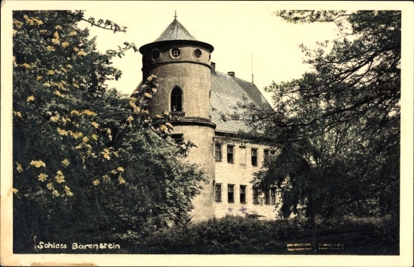 Photo Postcard Bärenstein Altenberg in the Ore Mountains, castle
