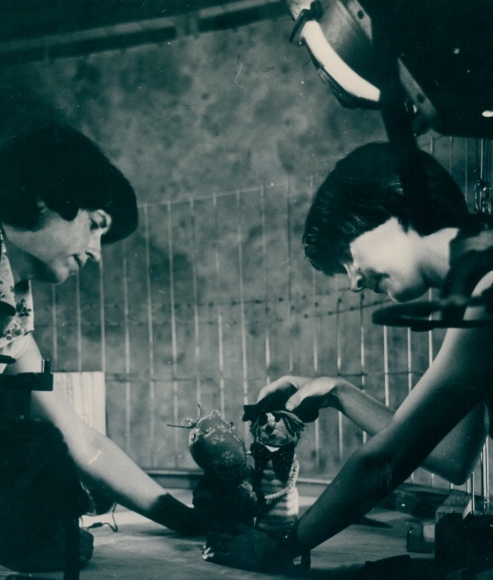 Photo Our Sandman, Sandman, GDR children&#39;s television, doll makers