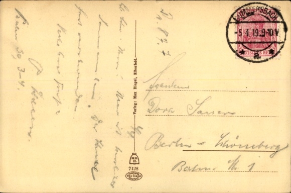 Postcard Gummersbach in the Oberbergischer Kreis, Panorama