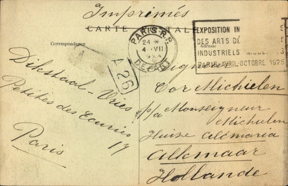 CPA Parijs VIII, Tombeau du Soldier Inconnu