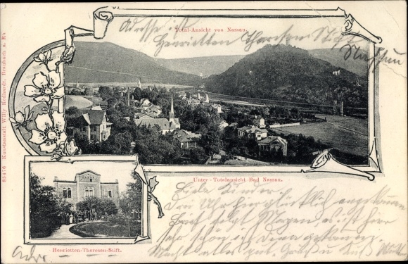 PC Nassau an der Lahn, total view, Henrietten Theresien Stift