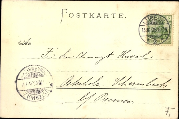 Artist Chromo-Litho Biese, C., Bad Schwartau in Ostholstein, Pariner Berg