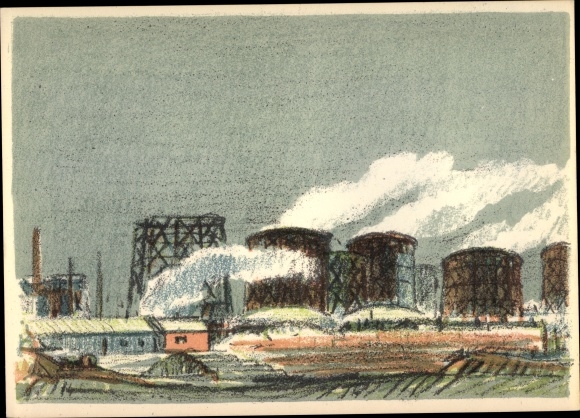 Artysta Ak Gross, F., Stalinovy zavody, Fabrik