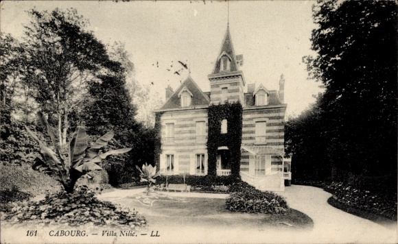 Ak Cabourg Calvados, Villa Nilic