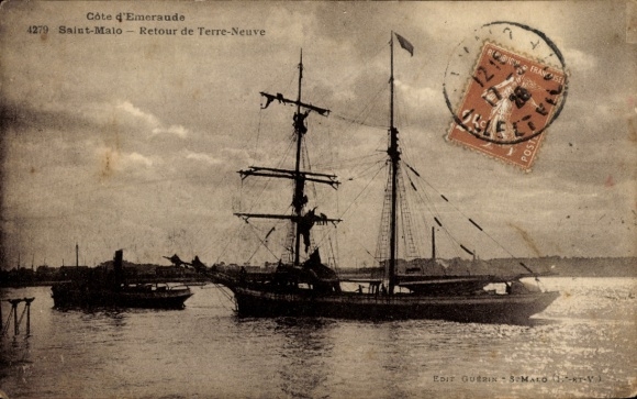 CPA Saint-Malo, Retour de Terre-Neuve