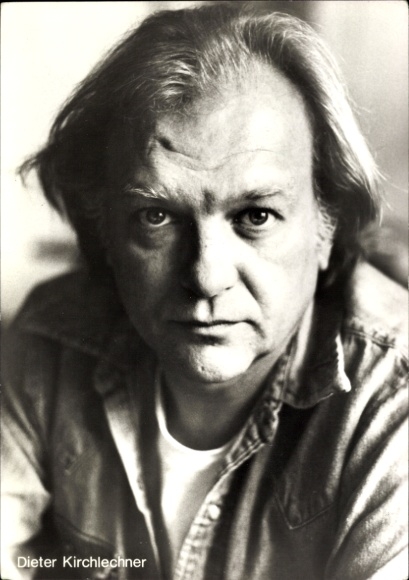 Postcard actor Dieter Kirchlechner, portrait, autograph