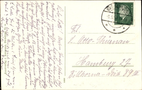 Postcard folk costumes from Bad Nenndorf and surrounding area, Schaumburg Lippe