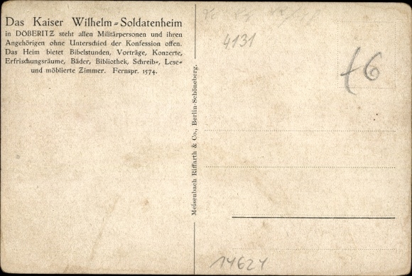 Artist PC Dallgow Döberitz in Havelland, Kaiser Wilhelm soldier&#39;s home