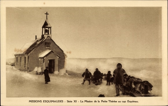 KP Missions Esquimaudes, La Mission de la Petite Therese au cap Esquimau, kościół misyjny