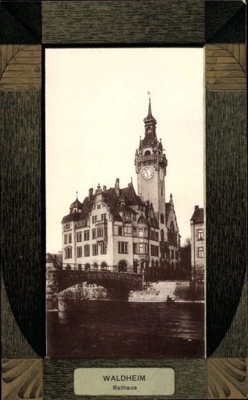 Passepartout PC Waldheim in Saxony, town hall