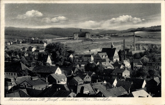Ansichtkaart Menden in Sauerland, Missiehuis St. Josef