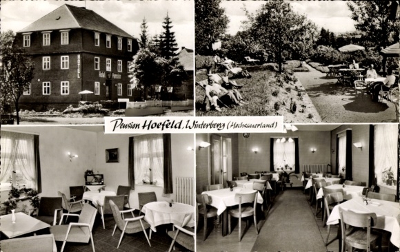 Postcard Winterberg in Sauerland, Pension Hoefeld, guest room