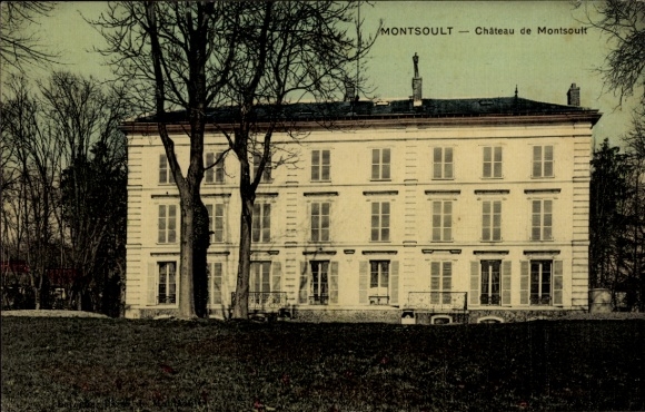 Ak Montsoult Val-d’Oise, Château de Montsoult