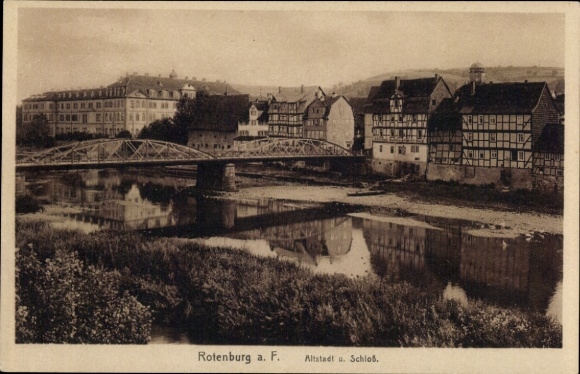 KP Rotenburg an der Fulda, stare miasto i zamek