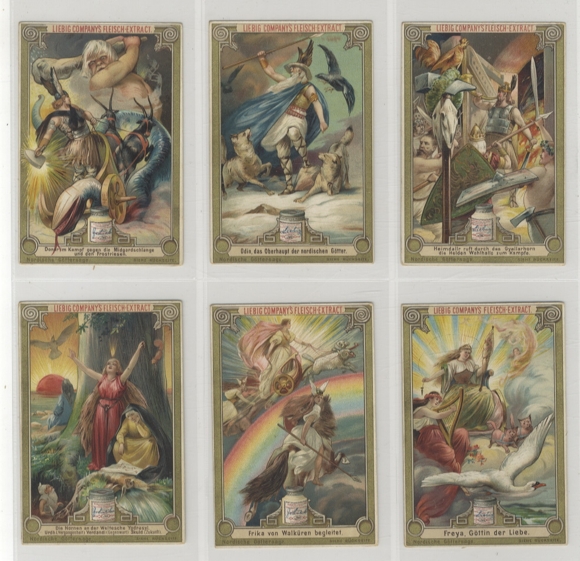 Liebig pictures series A 276 Nordic legend of the gods 1894
