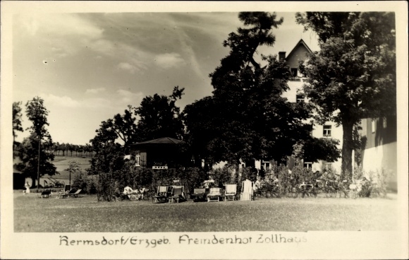 PC Hermsdorf in the Eastern Ore Mountains, Fremdenhof customs house