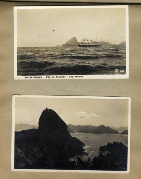 Photo album Brazil Rio Sao Paulo Recife, over 70 original photos around 1940
