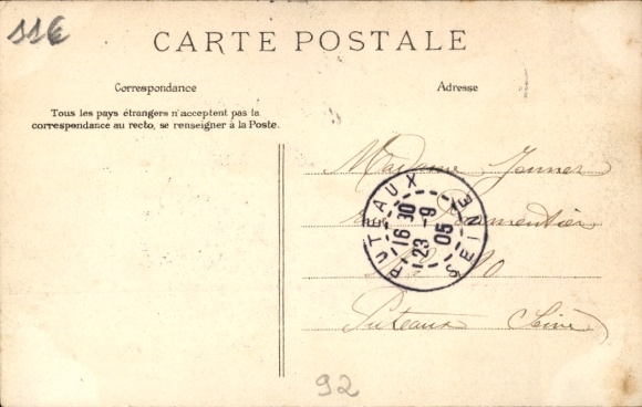 CPA Saint-Cloud Hauts-de-Seine, Embarcadere des Bateaux Parisiens