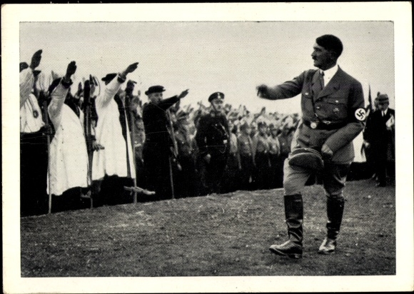 Collective picture men and events of our time Picture 202 Hitler, thanksgiving on the Bückeberg 1933