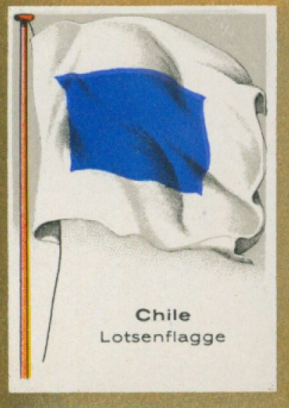 Collection picture Ulmenried flag picture No. 355, Chile, pilot flag