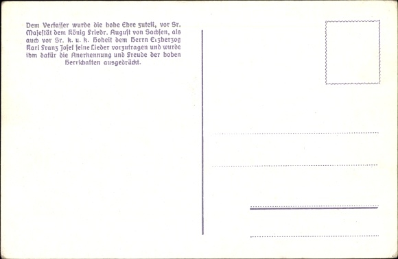 Song Ak Günther, Anton, Erzgebirge dialect nr. 23, Sinds twee Fink'n