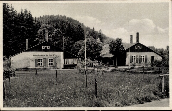 Ak Jonsdorf in Sachsen, Jugendherberge der Stadt Zittau