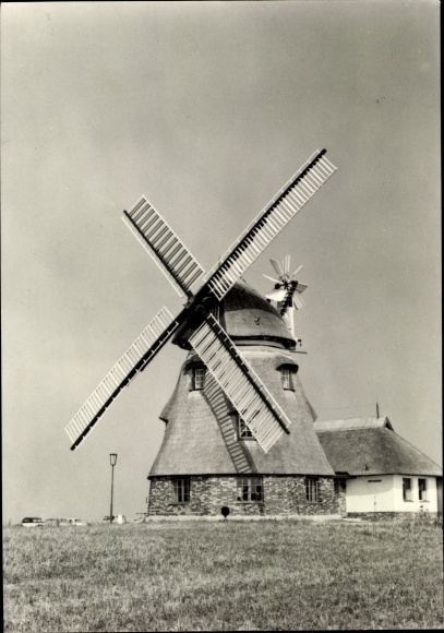 Postcard Groß Stieten in Mecklenburg Western Pomerania, restaurant Mecklenburger Mühle