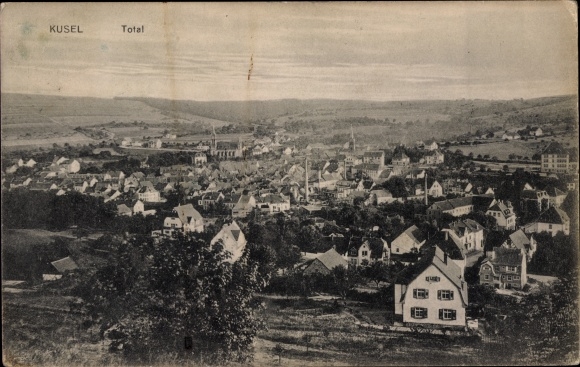 PC Kusel in the Palatinate, total view