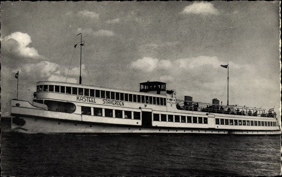 KP Dampfer Kasteel Staverden der Holland Veluwe Lijn, Stoomboot Mij.